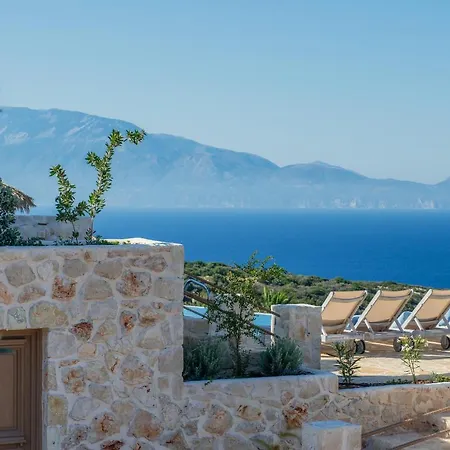 Blue Caves - Exceptional With Private Pools Direct Access To The Sea Κορίθι