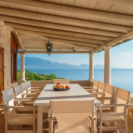 Villa Blue Caves - Exceptional With Private Pools Direct Access To The Sea Korithion