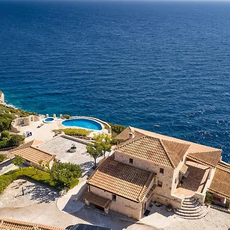 Blue Caves - Exceptional With Private Pools Direct Access To The Sea Villa Korithion