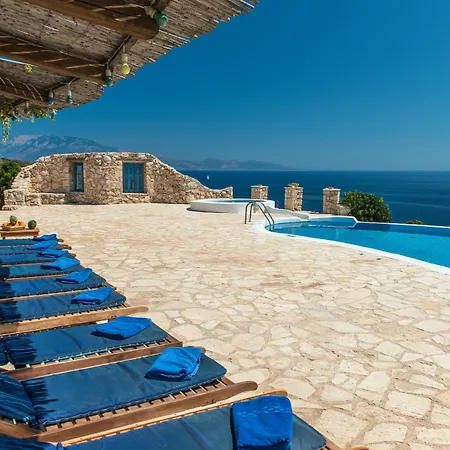 Blue Caves - Exceptional With Private Pools Direct Access To The Sea