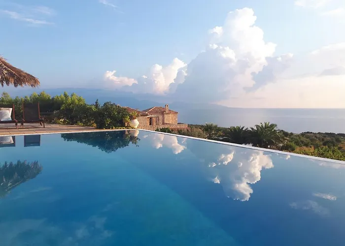 Вилла Blue Caves - Exceptional With Private Pools Direct Access To The Sea