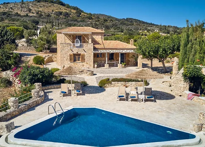 Blue Caves - Exceptional With Private Pools Direct Access To The Sea