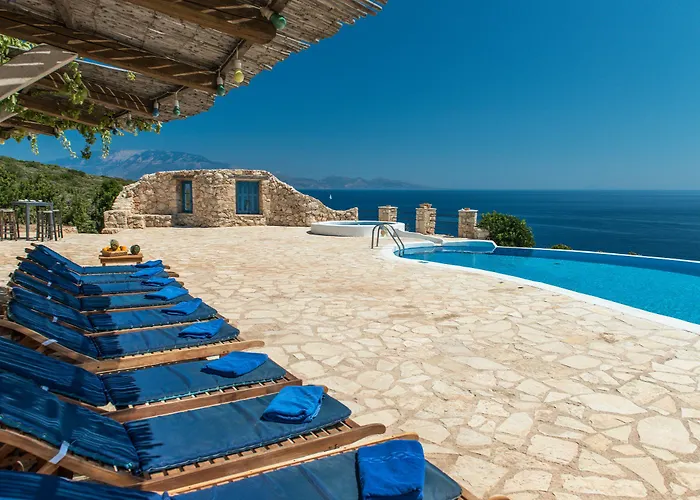 Blue Caves - Exceptional With Private Pools Direct Access To The Sea