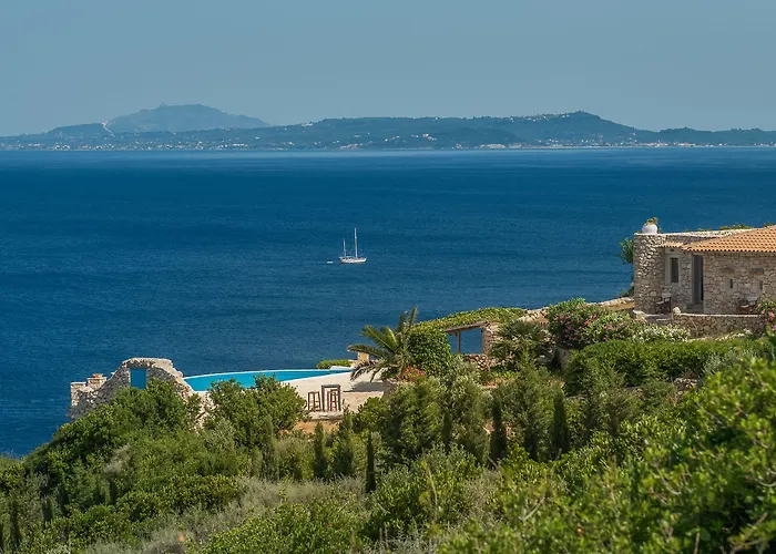 Blue Caves - Exceptional With Private Pools Direct Access To The Sea * Коритион