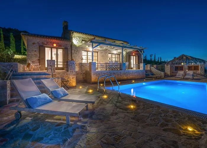 Вилла Blue Caves - Exceptional With Private Pools Direct Access To The Sea