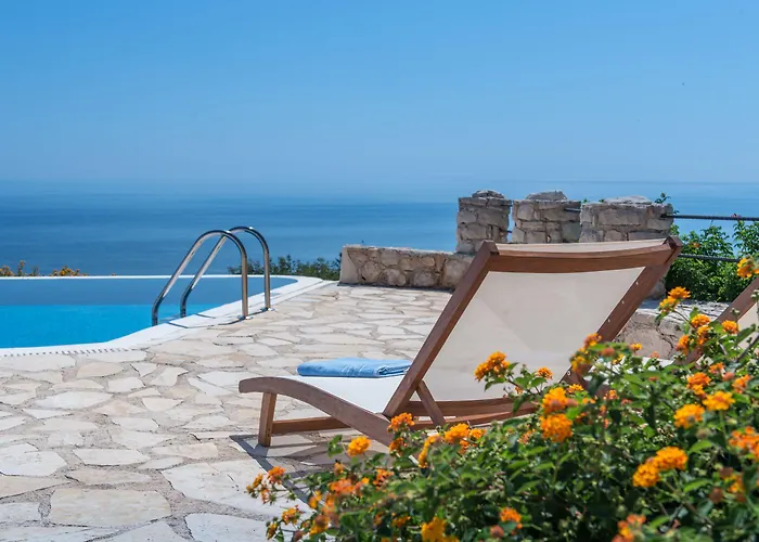 Blue Caves - Exceptional With Private Pools Direct Access To The Sea